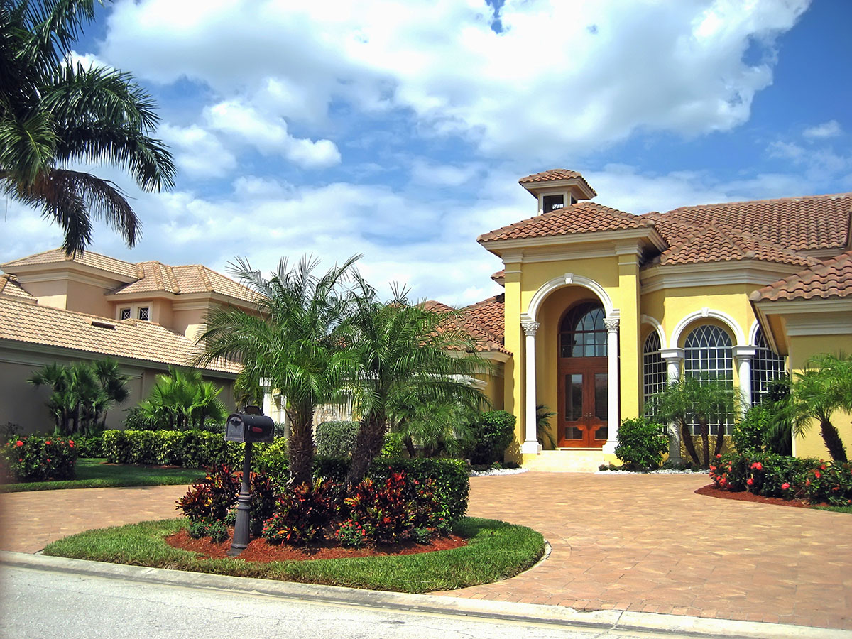 Custom residential single family Florida property
