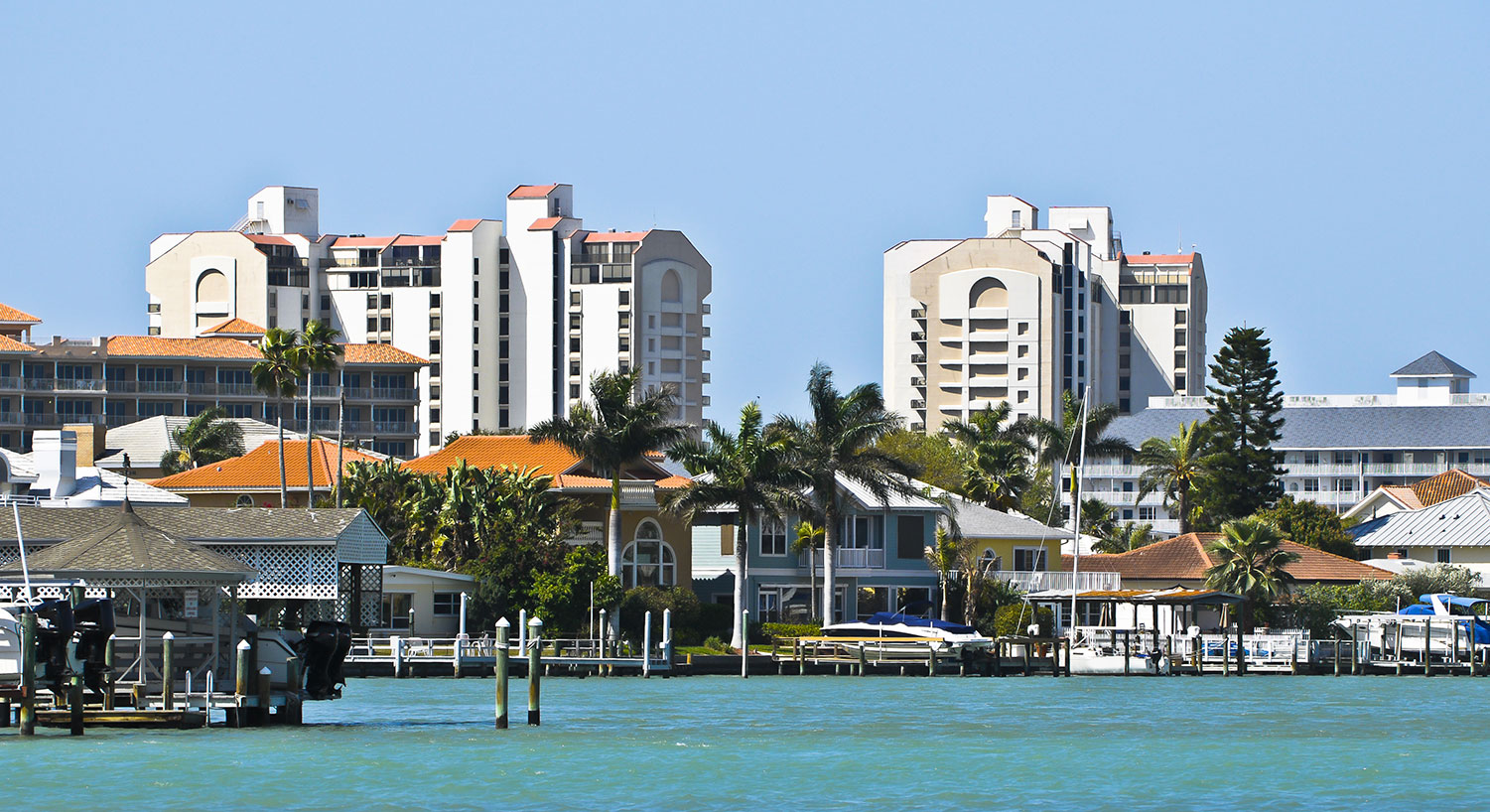 Custom waterfront residential properties